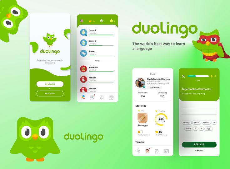 Duolingo belajar bahasa inggris