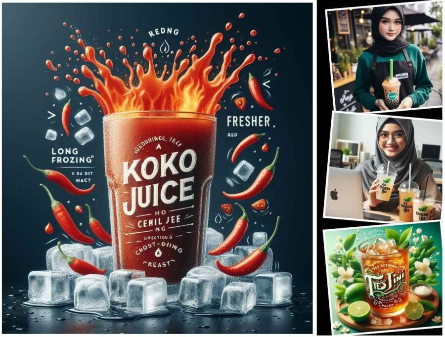 prompt gambar minuman