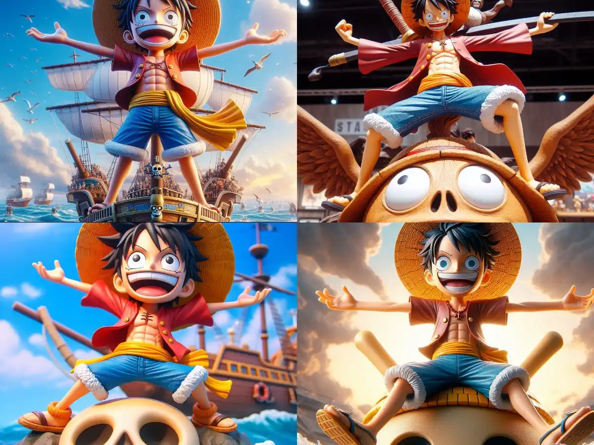 contoh prompt ai gambar anime one piece