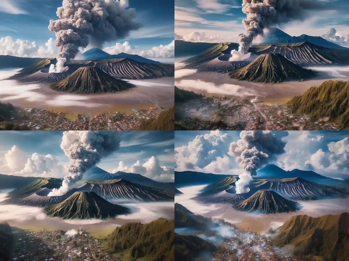 prompt gunung berapi